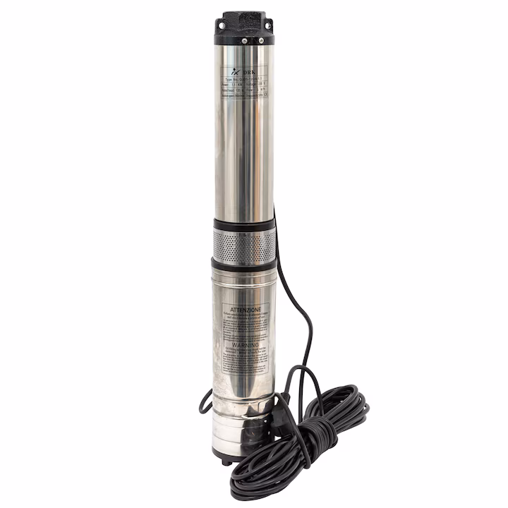 Pompa apa DRK, 1.1 KW, ref.120m, 5m3/h,  submersibila
